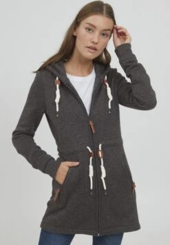 OXMO Oxthora - Halflange Jas - True Black