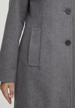 OXMO Oxvalerine - Mantel - Medium Grey Melange -OXMO Verkoopwinkel f8c740b857074cbf9627237170f88e36