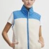 OXMO Oxbetty - Bodywarmer - Malibu Blue Mix -OXMO Verkoopwinkel fbd4771b61d94024ac1e773260d55943