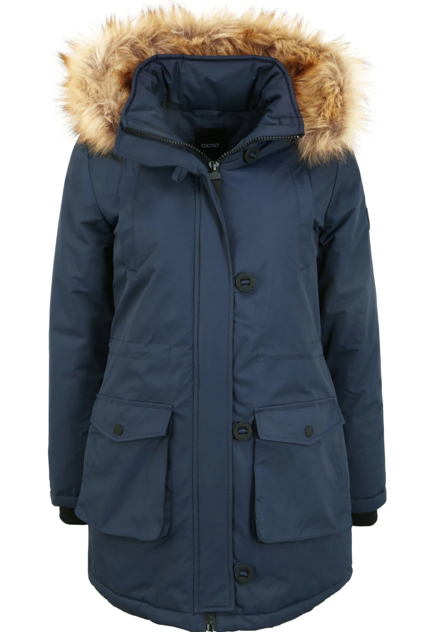 OXMO Oxacta - Winterjas - Insignia Blue 9 OXMO Oxacta - Winterjas - Insignia Blue - Afbeelding 7