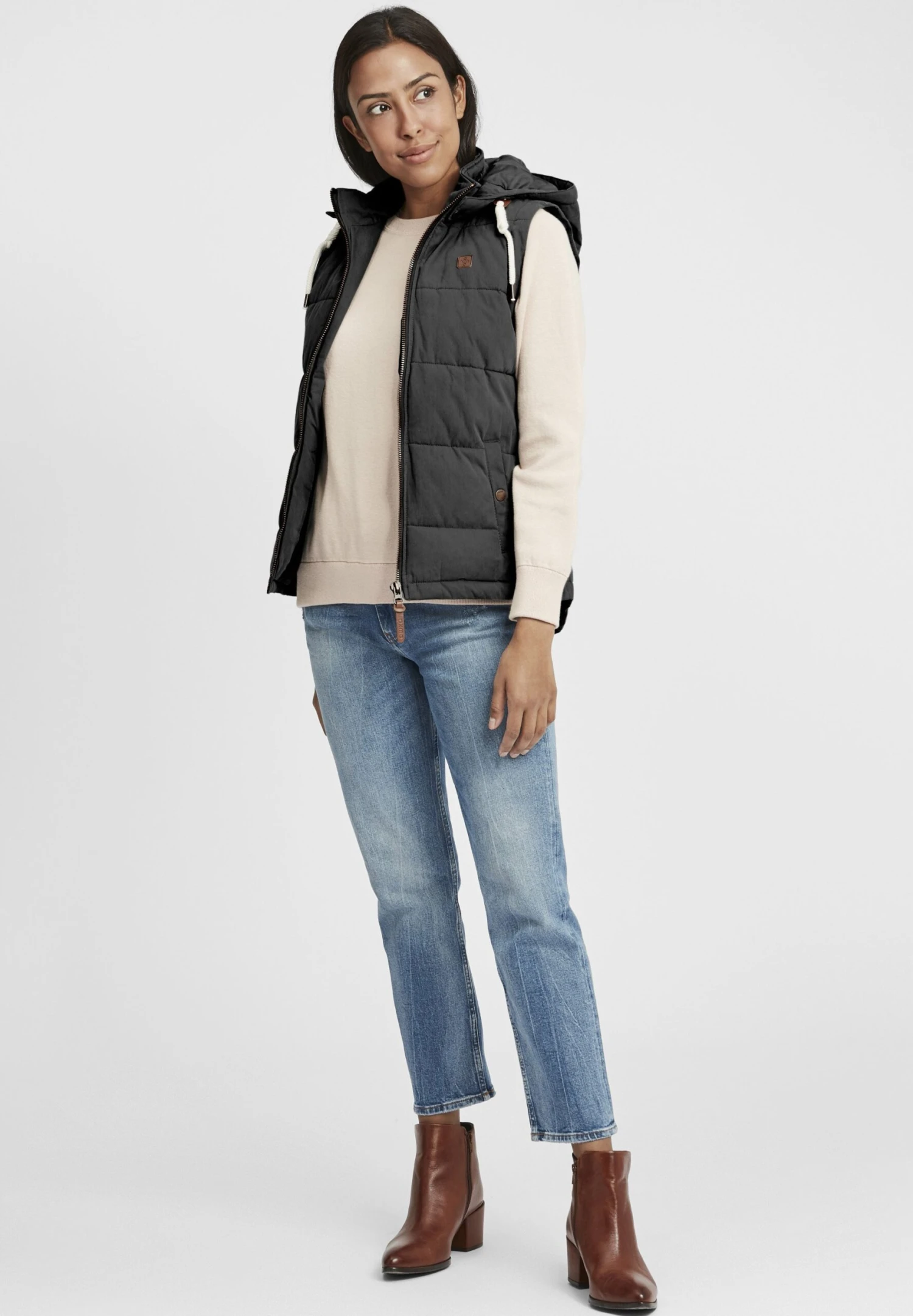 OXMO Oxlew - Bodywarmer - Black 4 OXMO Oxlew - Bodywarmer - Black - Afbeelding 2