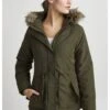 OXMO Oxlona - Winterjas - Ivy Green -OXMO Verkoopwinkel fe4f74d18f2741b595fbe936b0036178